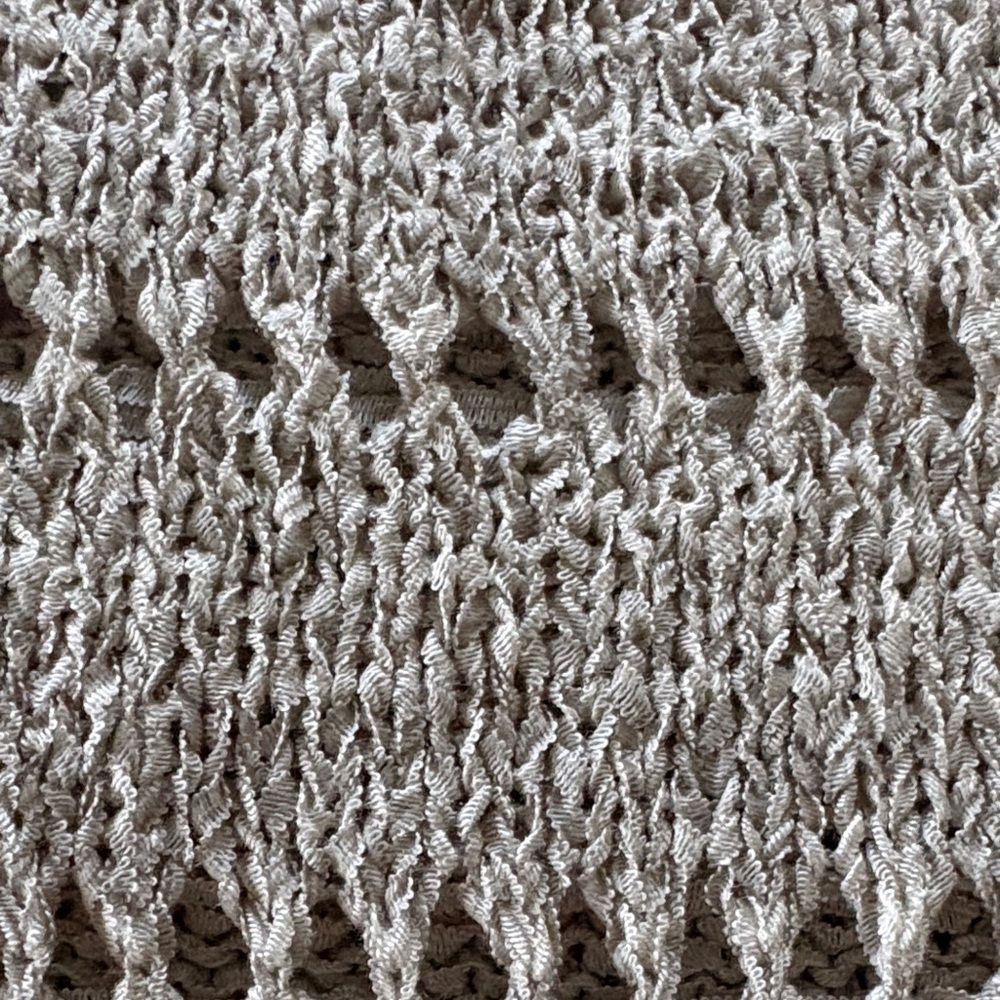 August Silk Cream Knit Sweater - Picture 4 of 7